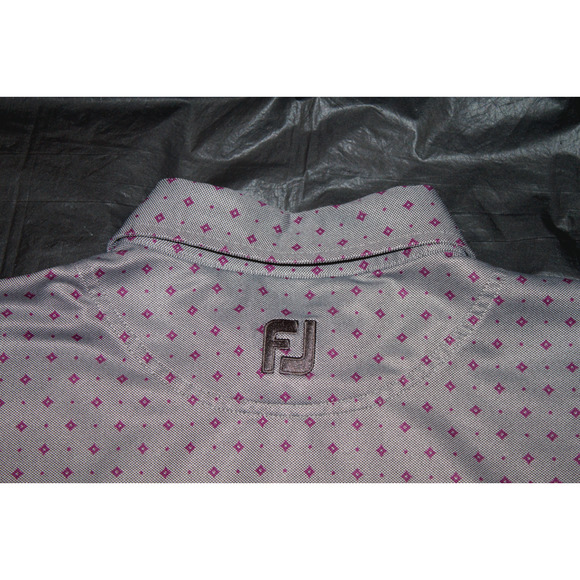 FootJoy Short Sleeve Golf Polo Shirt Size Large - Picture 4 of 6